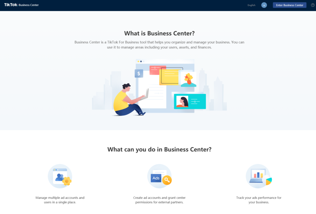 TikTok Business Center